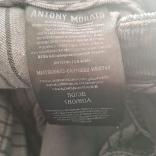 Antony Morato men's corduroy pants dark blue like new size L