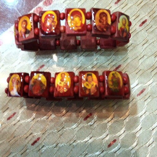 Christian bracelets, set of two