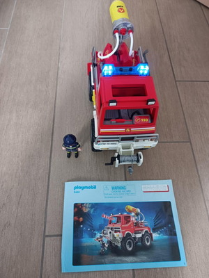 Playmobil 9466 Fire Truck like new