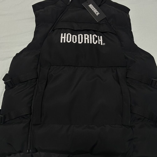 Hoodrich Astro V3 men's vest jacket black, new, size L