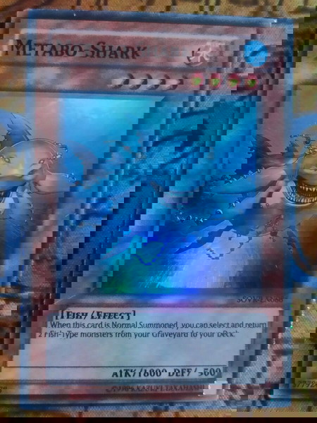 Metabo-Shark (Super Rare Yugioh)