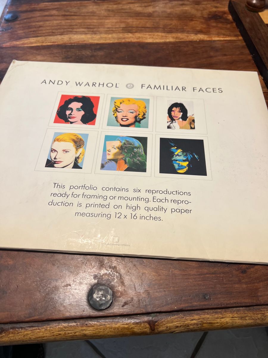 Andy Warhol Familiar Faces used,… - € 50,00 - Vendora.cy