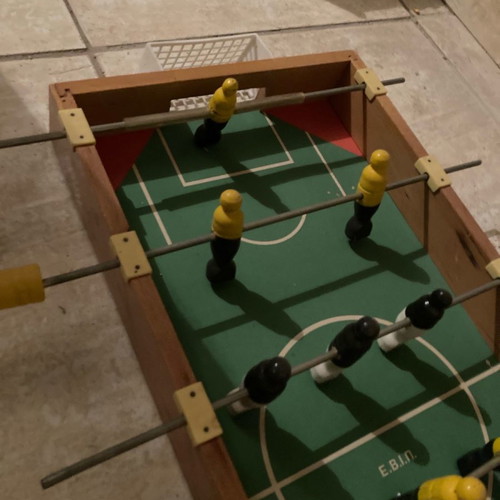 Wooden foosball table E.V.I.P. used, Greek