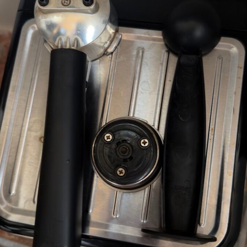 Espresso machine Mics used with milk frother nozzle