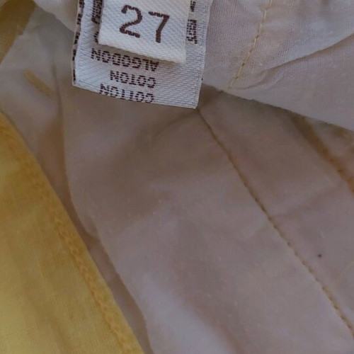 Women's bermuda shorts used, yellow, size S 36 8