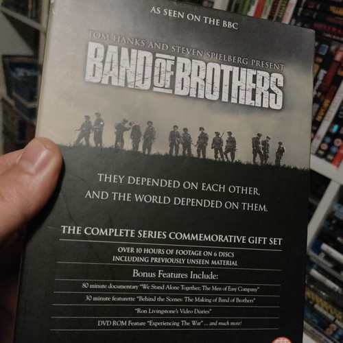 Band of Brothers DVD boxset like new with Greek subtitles