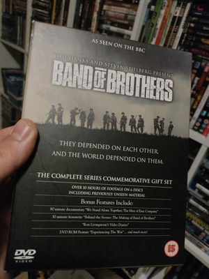 Band of Brothers DVD boxset like new with Greek subtitles