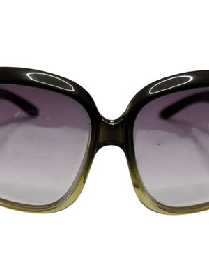 Miu Miu oversized γυαλιά ηλίου μεταχειρισμένα, πράσινα