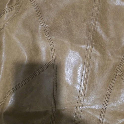 Brown leather jacket like new, sizes XS and S