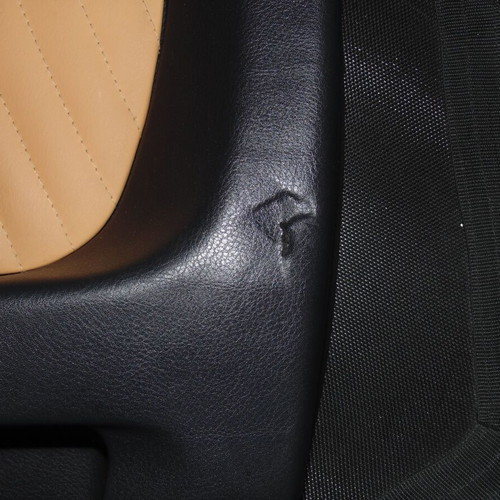 Ταπετσαρία πόρτας συνοδηγού Alfa Romeo GTV/Spider σειρά 916 δερμάτινη μπεζ σαν καινούργια