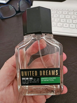 Dream Big United Colors of Benetton perfume used, 27-30 ml
