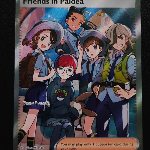 Friends in Paldea Supporter Card Prismatic Evolutions 2025 new