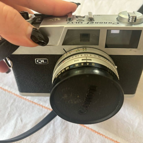 Canon Canonet QL 17 GIII film camera like new
