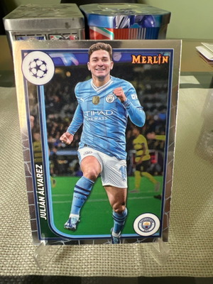 Topps Merlin Julian Alvarez καινούργιο