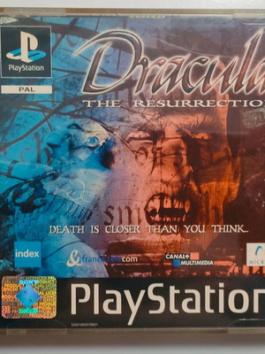 Dracula The Resurrection PS1 game used