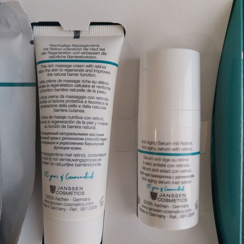 Retinol Lift Therapy new set of 5 Janssen Cosmetics