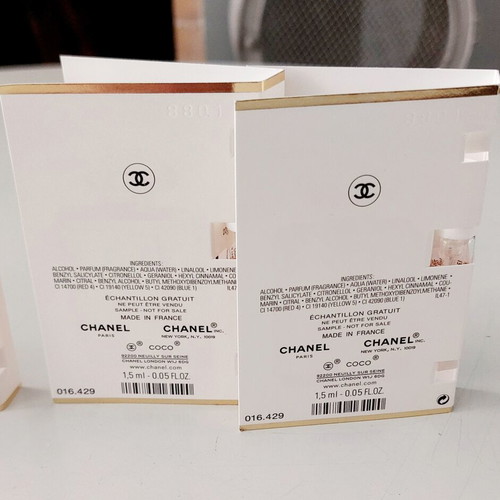 Chanel Coco Mademoiselle Eau de Parfum set of 4 new authentic samples