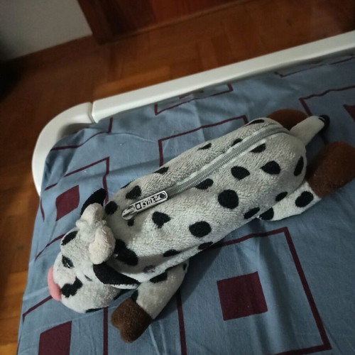 Cow pencil case used for school