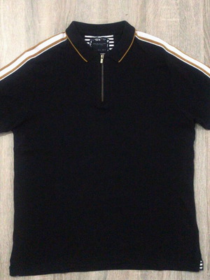 Denim&Flower shirt large black like new