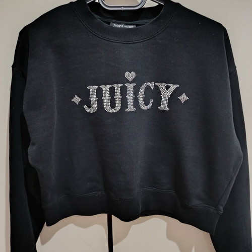 Juicy Couture φούτερ μαύρο μέγεθος M σαν καινούργιο