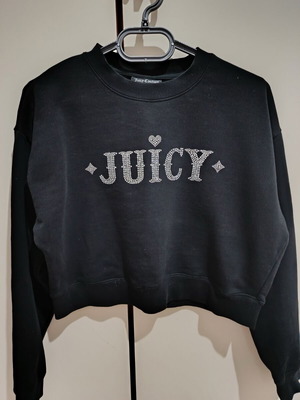 Juicy Couture φούτερ μαύρο μέγεθος M σαν καινούργιο