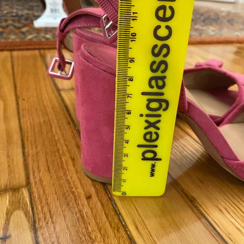 Stradivarius pink heels used, size 38, comfortable