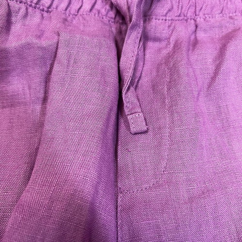 Richmond linen shorts like new, purple, size S