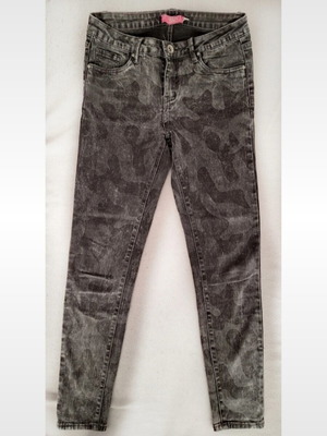 PinUp denim pants used, grey, size M