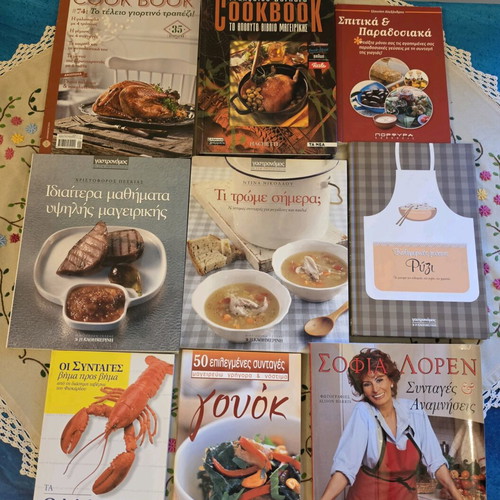 Cookbooks like new, pack