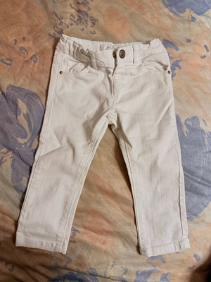 baby jeans (12-18) white