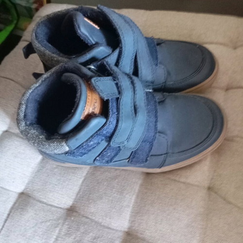 Next blue boys' boots used, size 32