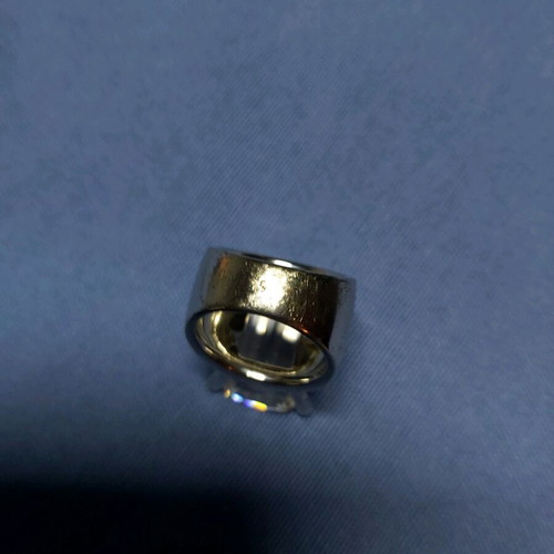 Ring women's with Daniel Swarovski crystal used, silver