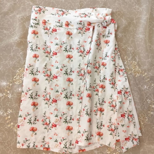 Floral pareo like new, multicolored, polyester