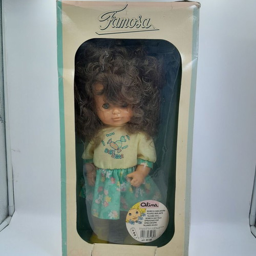 Famosa Vinyl Talking Doll like New