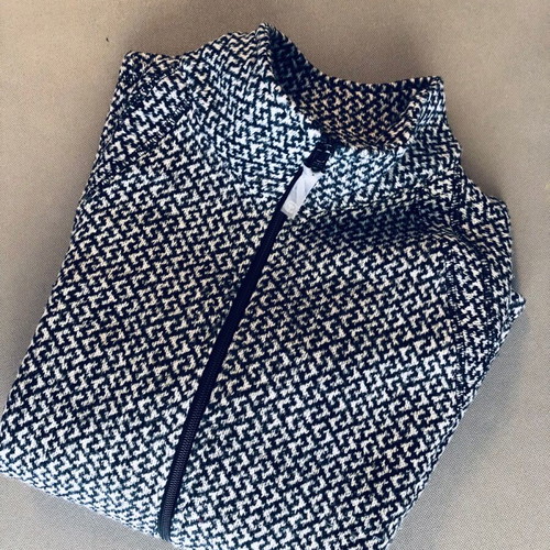 Talbots gray cardigan used, size S