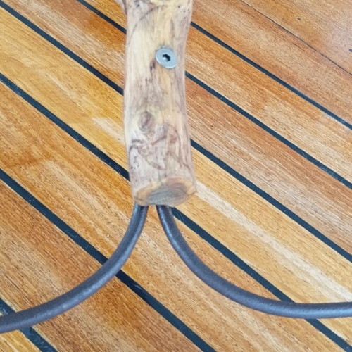 Vintage handmade agricultural tool used from Vonitsa
