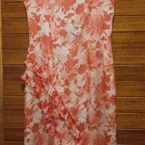 Silk sleeveless floral dress PERSONNE size XL