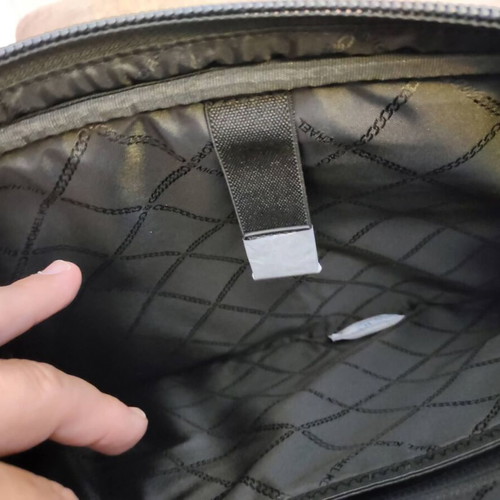 Michael Kors original professional backpack, black and grey
