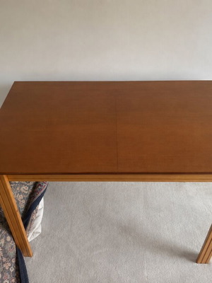 Kitchen table used, 1.20m with 30cm extension, wood