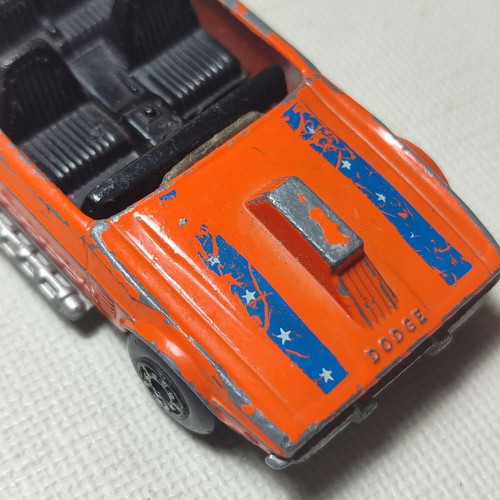 Matchbox Dodge Challenger Revin Rebel 1982 toy car used