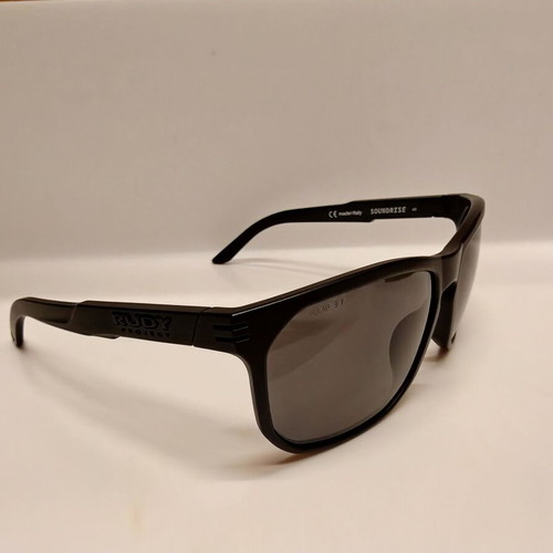 Rudy Project Soundrise polarized sunglasses, black frame and lenses