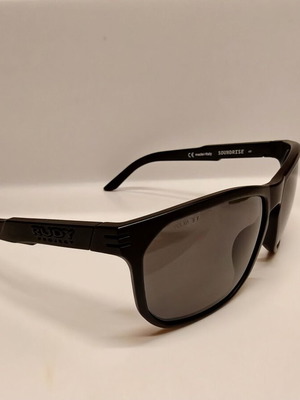 Rudy Project Soundrise polarized sunglasses, black frame and lenses