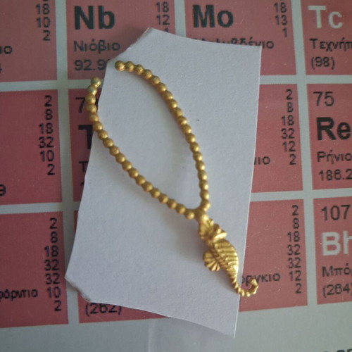 Lagoona Blue G1 Basic necklace painting gold like new
