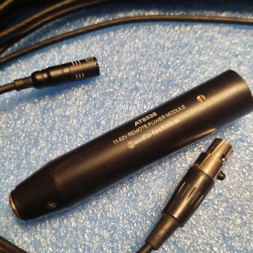 Audio-Technica Condenser Microphone cardioid, like new, 15m cable