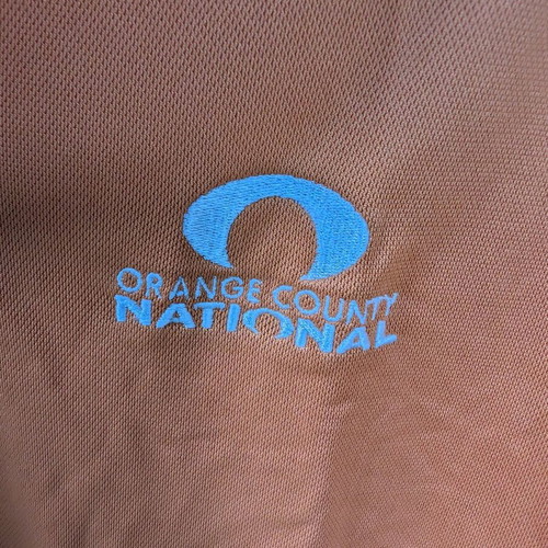 Nike Golf Polo Shirt like new, orange, sizes M L