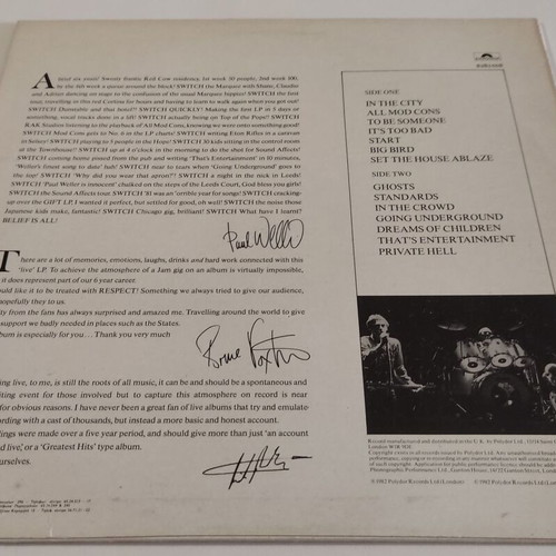 The Jam Dig The New Breed LP vinyl like new, rock