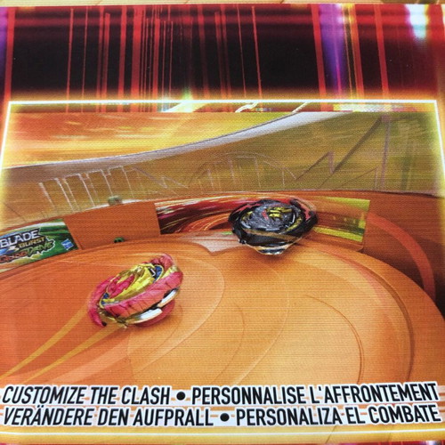 Beyblade Burst Quad Drive Cosmic Vector new with two figures and launchers