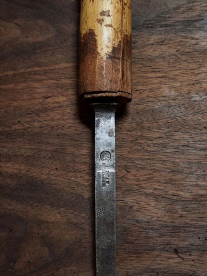 Ward & Payne Pigsticker Chisel 30cm used, antique 1900