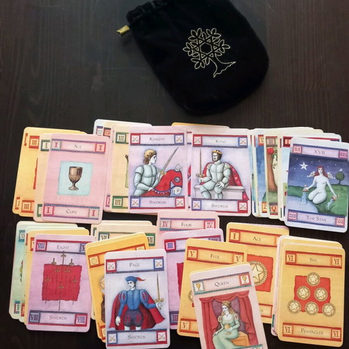Tarot deck new with velvet pouch