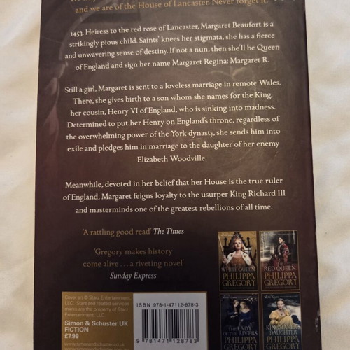 The Red Queen by Philippa Gregory like new